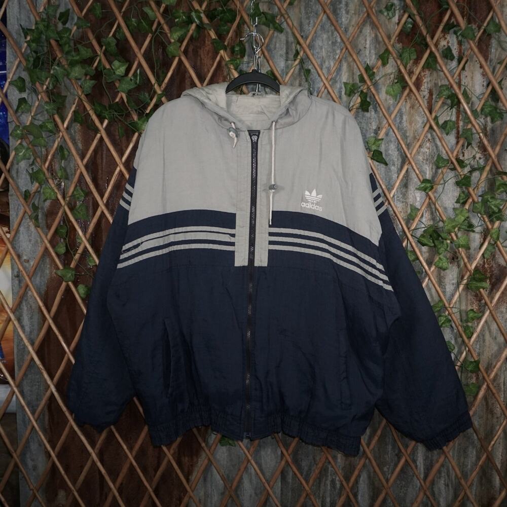 XXL - Vintage Y2K Adidas Jackets Coats puffer jacket zip